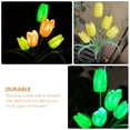 thumbnail image 2 of GOOHOCHY Lámpara solar de césped Lámpara de tulipán de tulipán de jardín Luz de paisaje Adorno de luz al aire libre, 2 of 7