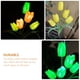 thumbnail image 2 of GOOHOCHY Lámpara solar de césped Lámpara de tulipán de tulipán de jardín Luz de paisaje Adorno de luz al aire libre, 2 of 7