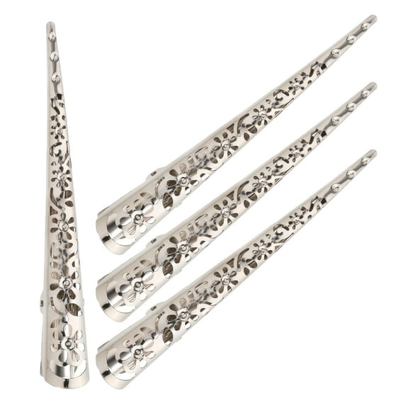 OULII 4Pcs Silver Alligator Hair Clip For Women Girls In Simple Delicate Style Everyday Use