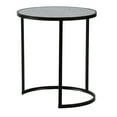 thumbnail image 5 of A&B Home Round Nesting Side Tables with Speckled Tops and Thin Frames - Set of 2 - Black, Blue, White Finish, 5 of 5