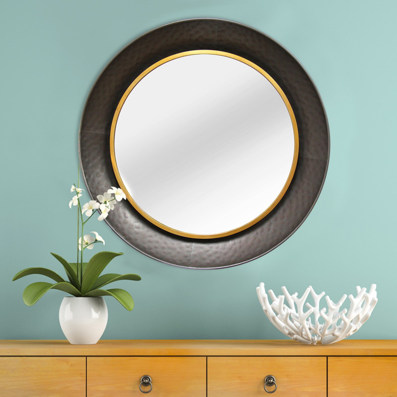 Stratton Home Decor Anelba Wall Mirror - Walmart.com