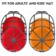 thumbnail image 2 of Hat Washers, 1 Pack Baseball Hat Cleaners Cap Washer, Fit for Adult/Kid's Hat Washer Frame Cage, Hat Protector Racks for Washing Machine, Black, 2 of 5