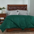 thumbnail image 3 of 5 Piece Striped Diamond Pattern Comforter Set Super Soft 800 Thread Counts, All Season, 100% Egyptian Cotton, Oversized Super King Size Teal Green Color, 3 of 7