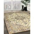 thumbnail image 2 of Ahgly Company Indoor Rectangle Traditional Dark Almond Brown Medallion Area Rugs, 2' x 4', 2 of 6