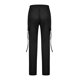 thumbnail image 2 of VISgogo Pantalones cargo para mujer, pantalones de cintura alta con estampado de cuadros/color sólido con bolsillos VISgogo  moda, 2 of 6