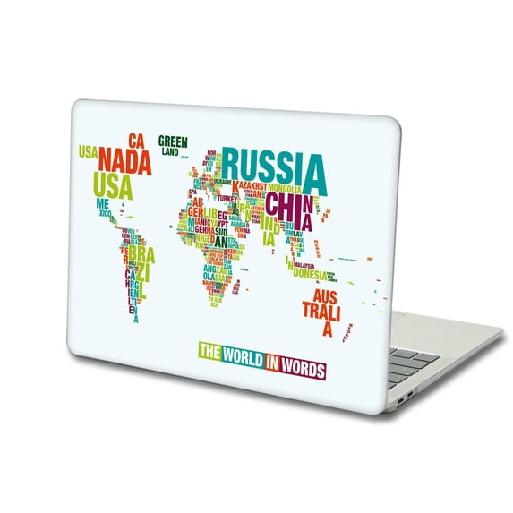 KSK KAISHEK Plastic Hard Case Cover for 2015 2014 2013 2012 Rel. Old MacBook Pro 13 inchs Retina Display No Touch Model: A1425/A1502 Geography 31