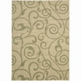 thumbnail image 2 of Nourison  Riviera RI03 Wool Area Rug Brown, Yellow 2'3" x 8' Runner Latex Free Silk, Synthetic, Wool Abstract 8' Runner Runner, Indoor Entryway,, 2 of 4
