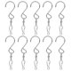 thumbnail image 3 of Gancho para colgar, 10 piezas Gancho en espiral giratorio Clip en forma de S en espiral Gancho en espiral giratorio Clip compacto y ligero, 3 of 14