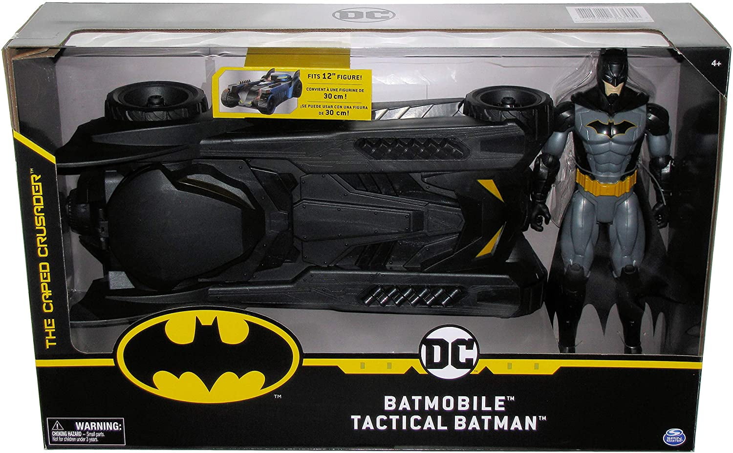 Iconic Batmobile and 12-inch Tactical Batman Set NEW!! 