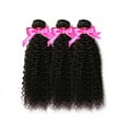 thumbnail image 2 of Unique Bargains Brazilian Jerry Curl 3 Bundles 100% Human Hair 16"18"20", 2 of 8