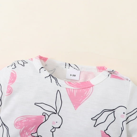 Aayomet Baby Rompers Girl Fall Baby Girl Twins Long Sleeve Ruffles Romper Bodysuit Outfit Clothes,White 3-6 Months