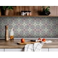 thumbnail image 1 of homeroots home decor 400100 4" X 4" Muted Pastel Scroll Peel And Stick Tiles, 1 of 1