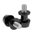 thumbnail image 3 of S SERENABLE 2x Motorcycle CNC Swingarm Swing Arm Spools Sliders Stand Bobbins 10mm - Black, 3 of 8