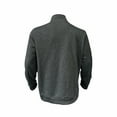 thumbnail image 4 of Homeyce Quarter Zip Sweatshirts for Men Stand Collar Long Sleeve Sweatshirt with Pockets 1/4 Zip Pullover Sweater Casual Lightweight Polo Shirt,Dark Gray M, 4 of 5