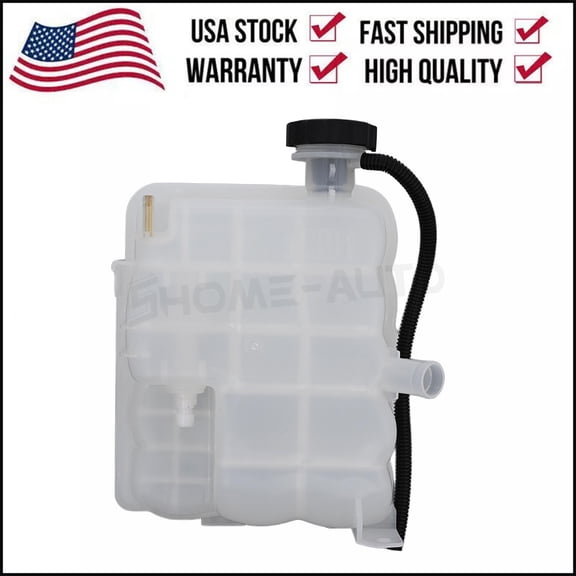 Coolant Reservoir With Cap & Hose Fits For Chevrolet Silverado GMC 2019-2024 6.6L 84257137