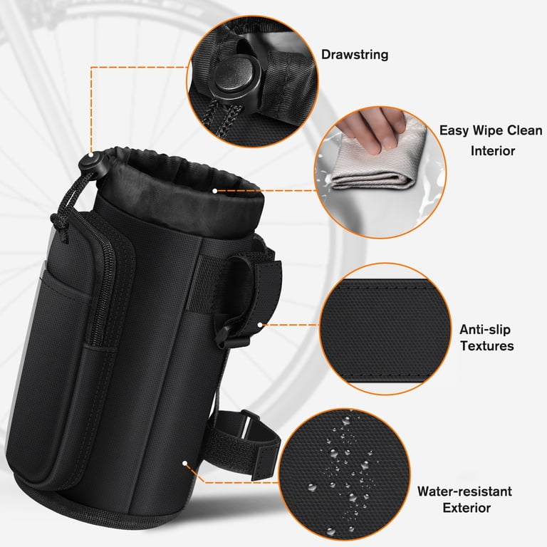 FINPAC Universal Water Bottle Holder for Bike Handlebars photo 2