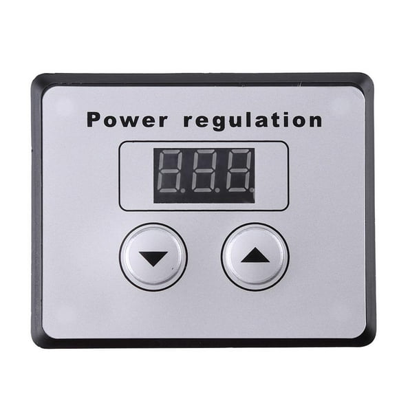 Ejoyous 10000W SCR Digital Voltage Regulator Speed Control Dimmer Thermostat AC 220V 80A,Voltage Controller, Voltage Regulator