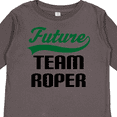 thumbnail image 4 of Inktastic Future Team Roper Boys Long Sleeve Toddler T-Shirt, 4 of 5