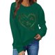 thumbnail image 2 of Xuyuer St. Patrick's Day Women's Printed Sweatshirt Long Sleeve Crewneck Casual Loose Vintage Graphic Pullover Tops, 2 of 7