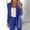 c01Blue, variant on Arnsht (S-5XL) Plus Size Women Blazer Oversized Long Sleeve Solid Color Lapel Button Business Casual Office Suit Jacket Green XXXXXL