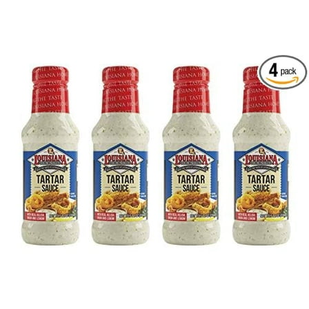 Louisiana Fish Fry, Tartar Sauce, 10.5 oz (Pack of 4)