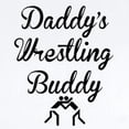 thumbnail image 2 of CafePress - Daddys Wrestling Buddy Body Suit - Baby Light Bodysuit, Size Newborn - 24 Months, 2 of 4