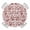 Red, variant on Southwest Aztec Round Tablecloth for 36-44 Inch Tables,Fitted Table Cover with Elastic Edge,Country Retro Ethnic Geometric Motifs Waterproof Outdoor Table Cloth Protector for Patio Garden Dinner
