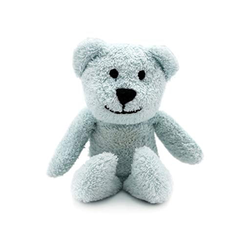 Thermal-Aid Buckley Blue Bear Cold Pain Relief Heating Microwavable Stuffed Animal Cooling Wash, Natural Sleep Aid