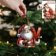 thumbnail image 1 of Christmas Flat 2D Letter Ornament For Tree And Car Hanging, 1 of 2
