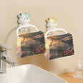thumbnail image 6 of Kitchen Dish Towels Soft Absorbent Dish Cloths 11"x11" Lake House Campfire Boat 6 Packs, 6 of 9