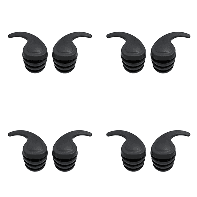 Tapones para Los Oídos Silicona Natación Impermeables Dormir Con Succión Ruido() Rojo Y