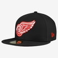 thumbnail image 3 of Men's New Era  Black Detroit Red Wings Zamboni 59FIFTY Fitted Hat, 3 of 5