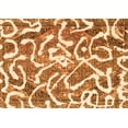 thumbnail image 1 of Ahgly Company Indoor Rectangle Abstract Orange Modern Area Rugs, 2' x 3', 1 of 4
