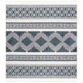 thumbnail image 4 of SAFAVIEH Marrakesh Georgiana Southwestern Polyester Area Rug, Ivory/Blue, 8' x 10', 4 of 9