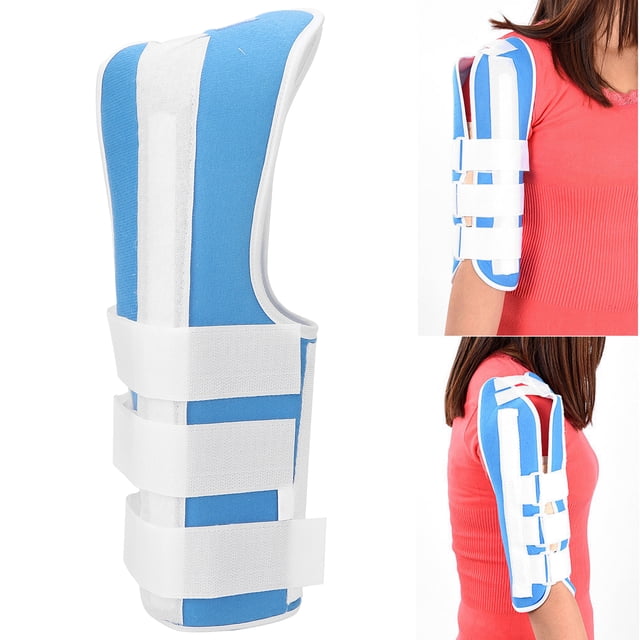 Attelle Humérus Réglable, Sangle de Bras Élastique Manchon de Soutien Humérus Sport, Bras Supérieur Sangle de Compression Élastique Fixe pour la Protection de l'Humérus de l'Épaule et Support Fixe