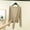 Beige, variant on Womens Jackets UPF 50+ Sun Protection Sun Shirts UV Running Quick Dry Solid Color Long Sleeve Tops for Women Long