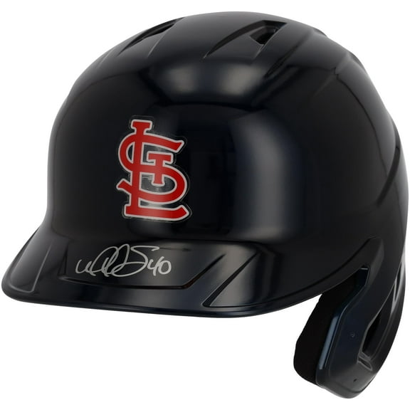 Willson Contreras St. Louis Cardinals Autographed Alternate Chrome Rawlings Mach Pro Replica Batting Helmet - Fanatics Exclusive - Fanatics Authentic Certified
