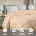 thumbnail image 2 of Utopia Bedding Comforter Duvet Insert, Quilted Comforter with Corner Tabs, Box Stitched Down Alternative Comforters Twin Size Beige, 2 of 7