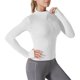 thumbnail image 1 of TaTaai Zipper Front Yoga Top, Women's Long Sleeve Round Neck Sun Protective Shirt, UPF Athletic Wear for Outdoor Exercise and Fitness Gift, 1 of 5