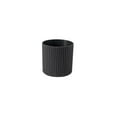 thumbnail image 1 of Feltree Vertical-Stripe Desktop Waste Bin with Wide Opening, Compact Bathroom/Kitchen Trash Can for Small Spaces, Durable Plastic Bedside Garbage Pail, 1 of 7