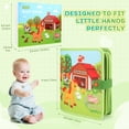 thumbnail image 2 of Busy Book Kyteazr Farm 25 en 1 para niños pequeños de 1 a 3 años, 2 of 8