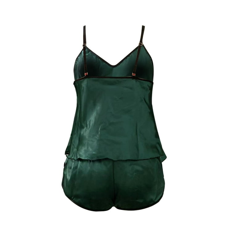Finelylove Shorts Set For Women Shapewear Shorts For Women Shorts Low Waist  Rise Solid Green S