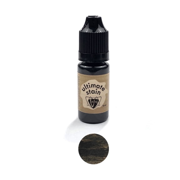 2 Pack - Ultimate Stain, 9 mL, Black, Wood Craft & Jewelry Making, Vintaj, Multi-Surface