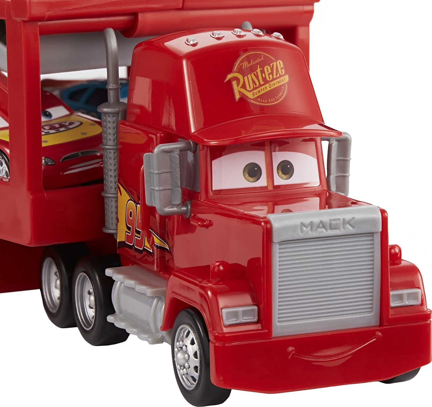 Disney and Pixar Cars Mack Hauler Truck with Ramp 13 inch Toy