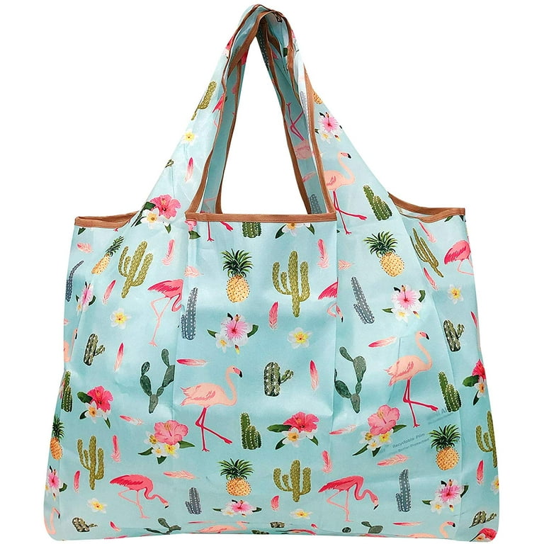 BOJLY Sac fourre-tout élégant en nylon imperméable avec poignée sur le dessus, sac à main pliable pour le travail, le shopping, l'école, couleur roux, taille L, Russet., L