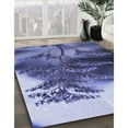 thumbnail image 2 of Ahgly Company Indoor Round Patterned Deep Periwinkle Purple Area Rugs, 8' Round, 2 of 6