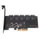 thumbnail image 4 of Tarjeta adaptadora PCIe a SATA de 5 puertos, transmisión rápida de 5 x 16 TB, tarjeta de expansión SSD Green Engine para Windows, OS X y Linux, 4 of 12