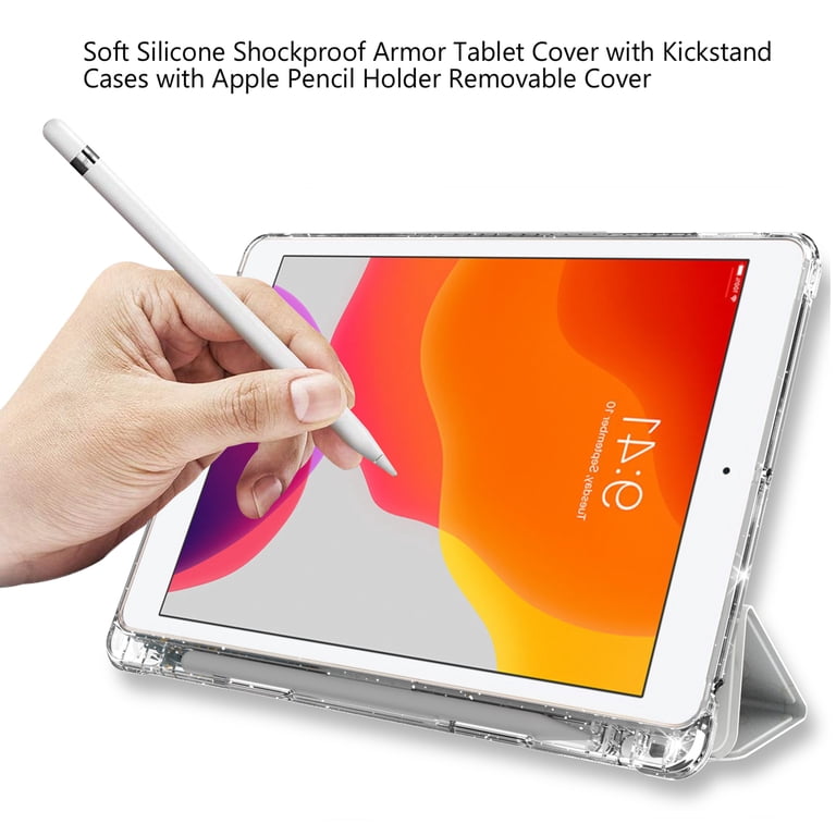 Apple Pencil Holder Apple Smart Cover Ipad 8th Gen Dteck 