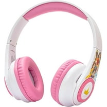 eKids Disney Princess Bluetooth Headphones with EZ Link , Wireless Headphones with Microphone and Audio Cable, Kids Headphones for School, Home, or Travel