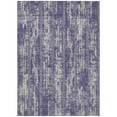 thumbnail image 2 of Addison Rugs Chantille Indoor/Outdoor Transitional Stripes Purple Washable Rectangle Rug, 5' x 7'6", 2 of 6